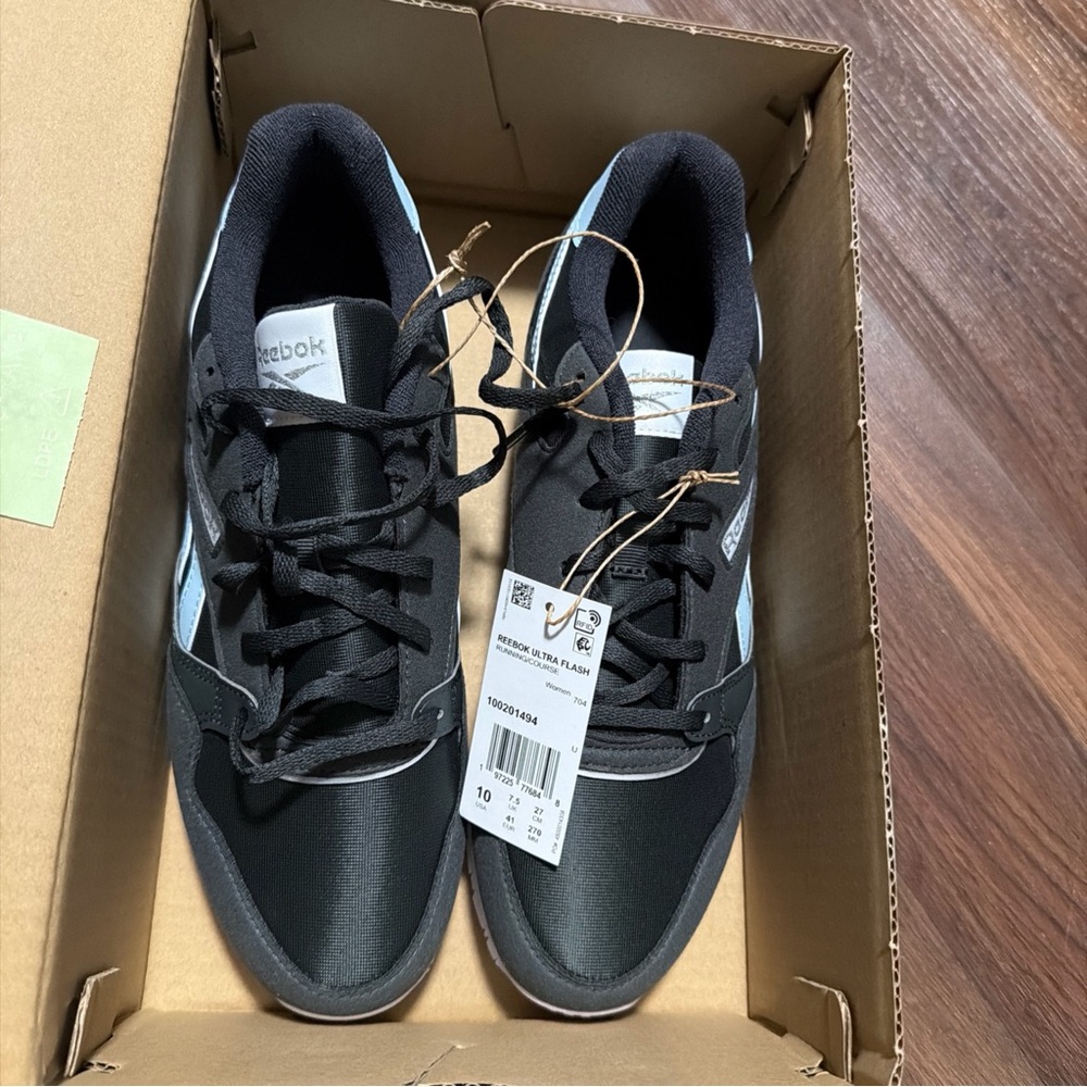 Reebok Women's Ultraflash Running Sneaker Size 10 Dark Grey